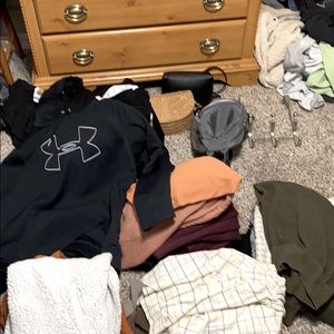 pack of clothes worth over $500